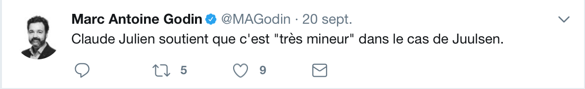 Claude Julien nous BULLSHIT déjà !!!