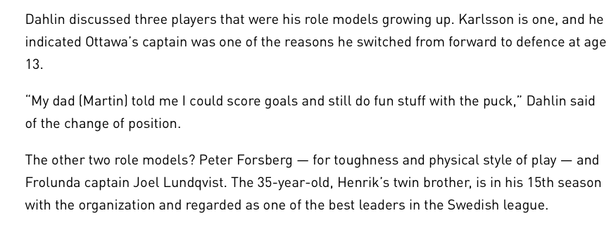Claude Julien serait le PIRE COACH pour Rasmus Dahlin....