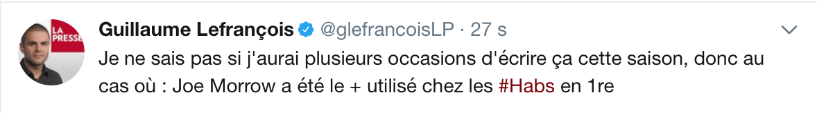 Claude Julien veut vraiment tester son poulin...