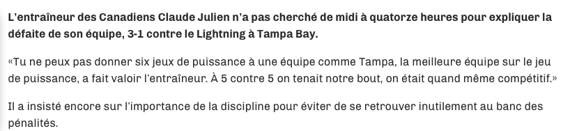Claude Julien VISE encore Max Pacioretty!!!!!!!