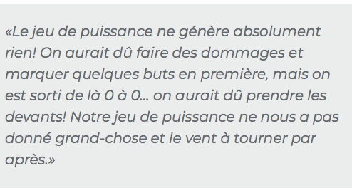 Claude Julien VISE Kirk Muller..