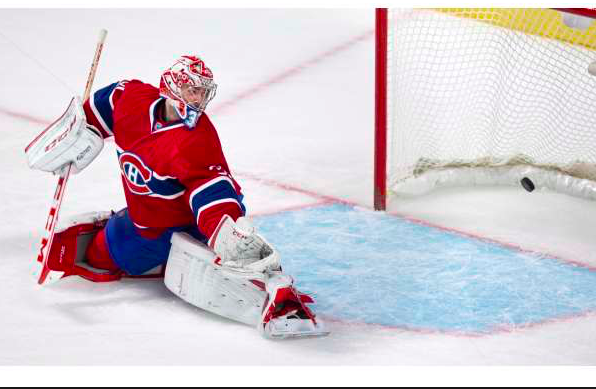 Comme à chaque fois depuis le début de l'année...Carey Price...