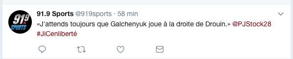Comme avec Tyler Seguin..Claude Julien est trop ORGUEILLEUX..