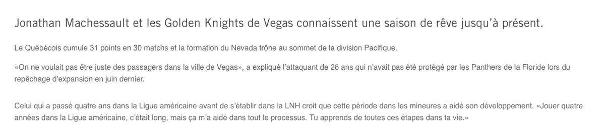 Comment Dale Tallon a-t-il pu PERDRE Jonathan Marchessault au repêchage d'EXPANSION..et comment Marc Bergevin...