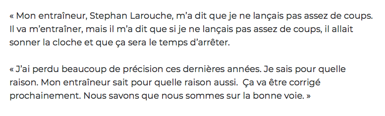 Comment on dit HAS BEEN en QUÉBÉCOIS?