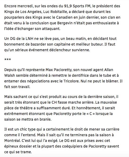 COUP de THÉÂTRE!!!! Max Pacioretty PRIS LES CULOTTES BAISSÉES!!!
