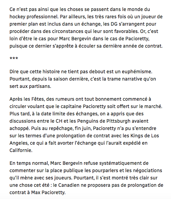 COUP de THÉÂTRE!!!! Max Pacioretty PRIS LES CULOTTES BAISSÉES!!!