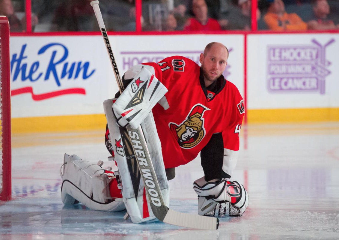Craig Anderson, veut sacrer son camp d'Ottawa, ET...