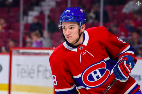 Craig Button voit en Nick Suzuki....