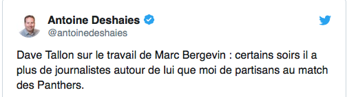 Dale Tallon peut bien protéger Marc Bergevin...mais...