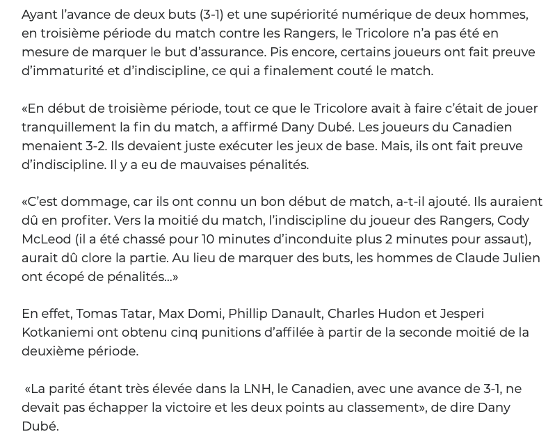 Danny Dubé RAMASSE le CH avec son CHUM Ron Fournier...