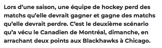 Dans le junior...Claude Julien....