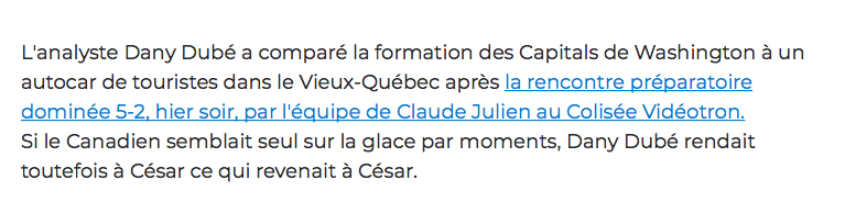 Dany Dubé aussi est un FEFAN....