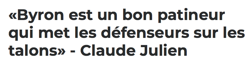 Dany Dubé envoie Mats Zuccarello à Montréal...