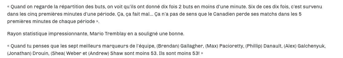  Dany Dubé...COACH du CH?????? HAHA!!!