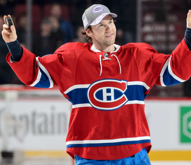 David Desharnais, doit trouver que l'accueil est plus froid qu'au Centre Bell...