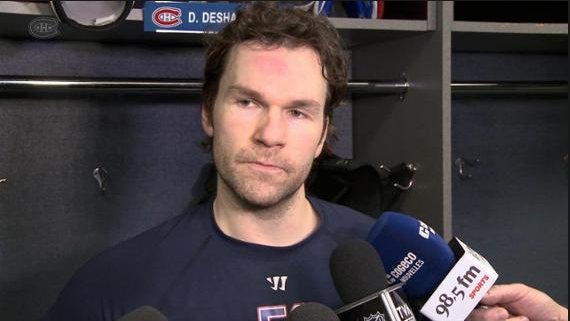 David Desharnais, qui confirme, que quand tu joues pour le Canadien...