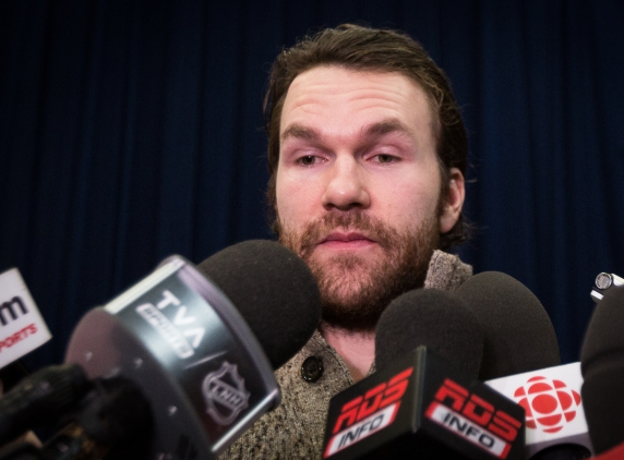David Desharnais va rejoindre Charles Hudon et Max Pacioretty dans le CLUB des PLEUREUSES..