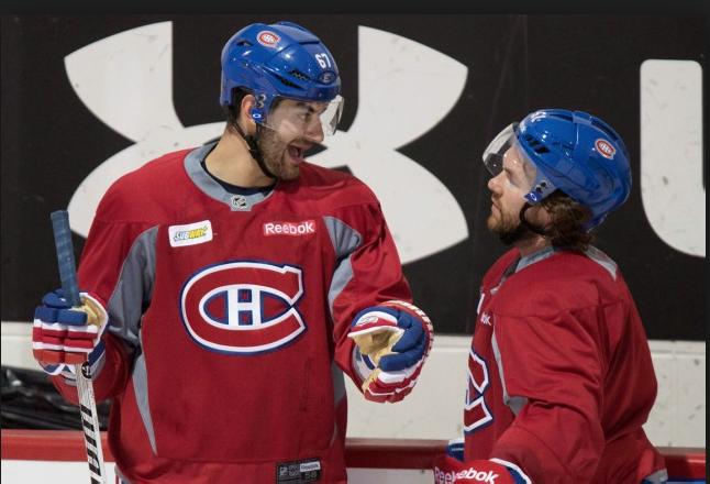  David Desharnais veut tellement son AMOUREUX PATCH avec lui à New York..