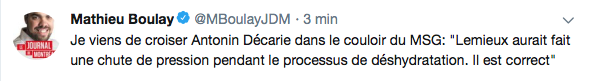 David Lemieux est une vraie HONTE pour le Québec !!! Son combat annulé...