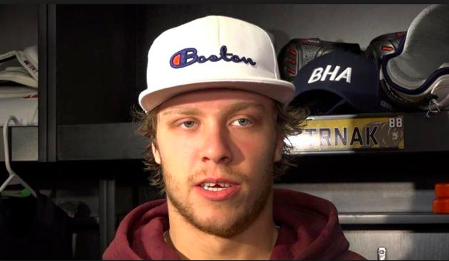 David Pastrnak n'en a pas pour deux semaines en réalité?