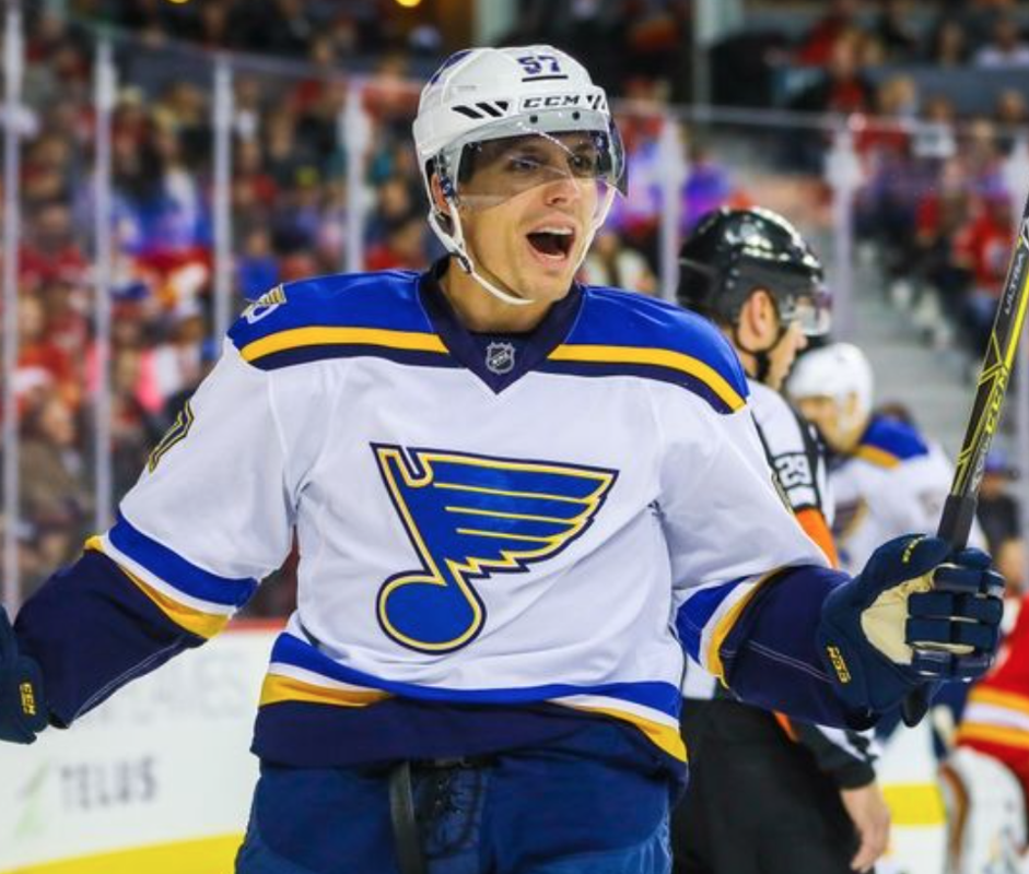 David Perron a fait ses valises pour Las Vegas...