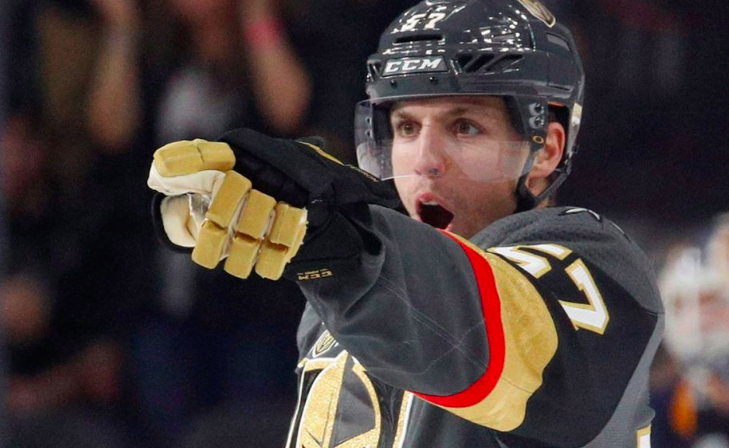 David Perron à Montréal..