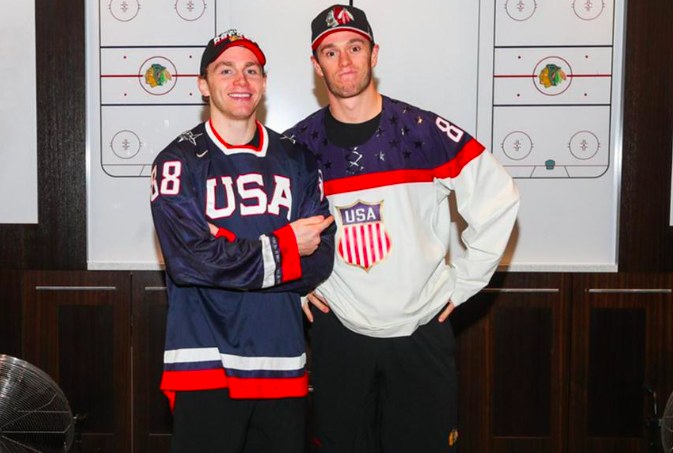  De la tension entre Patrick Kane et Jonathan Toews?
