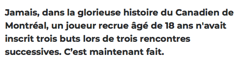 De quoi convaincre Marc Bergevin d'accepter son salaire dans une transaction pour Hampus Lindholm?