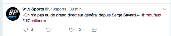 De Serge Savard....au ROI....