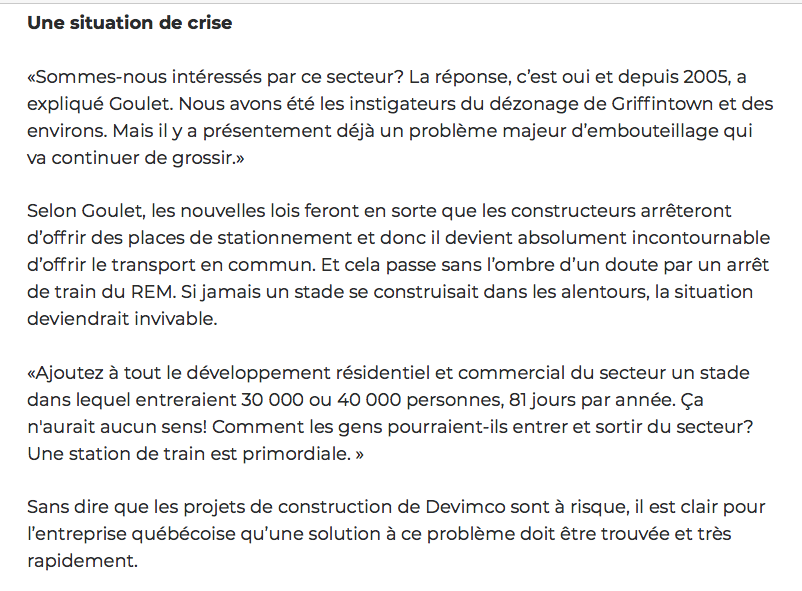 Déjà une CRISETTE pour les Expos..