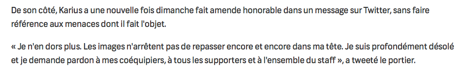 Des menaces de mort pour le GARDIEN POURRI qui a fait perdre Liverpool...