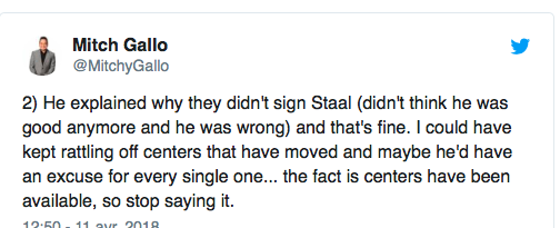 Dès que TSN 690 a dit que Bergy avait quasiment RIDICULISÉ Eric Staal en ondes...