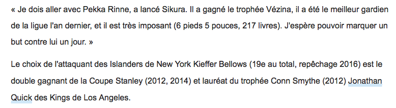 Des recrues, qui n'ont jamais affronté ces gardiens là...