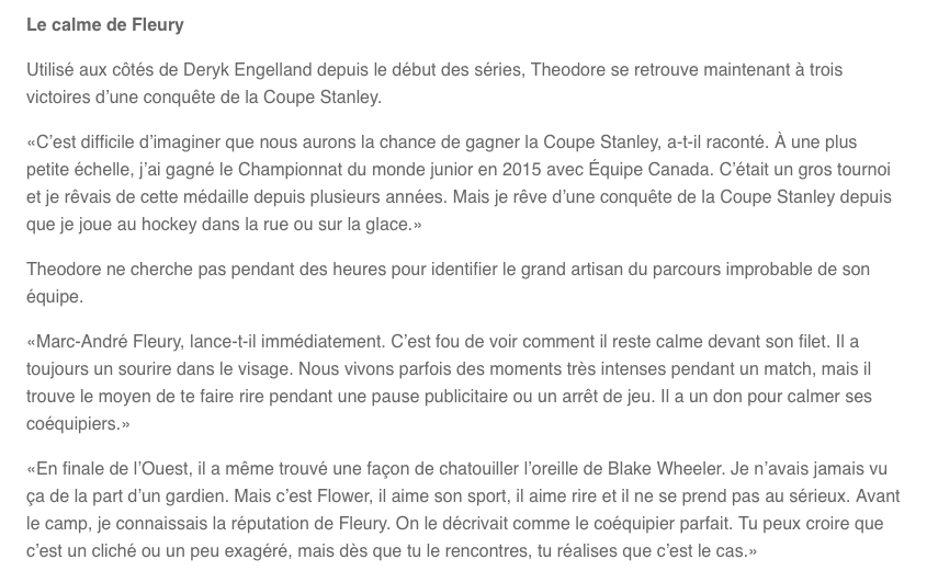  Dire que les Ducks ont REFUSÉ Shea Theodore pour Max Pacioretty...