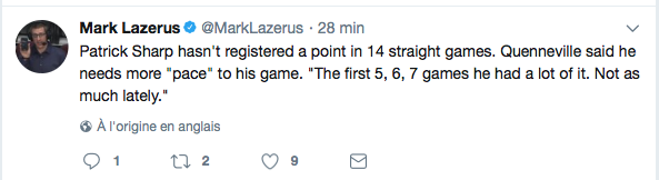 Dire que Marc Bergevin l'a voulu...à deux reprises..