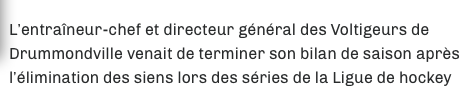 DOM DOM DUCHARME...A été contacté par le Canadien de Montréal aujourd'hui...