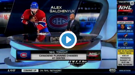 DROUIN comme PREMIER CENTRE..Le TREMBLEMENT de TERRE...s'est rendu jusqu'à NHL.com..