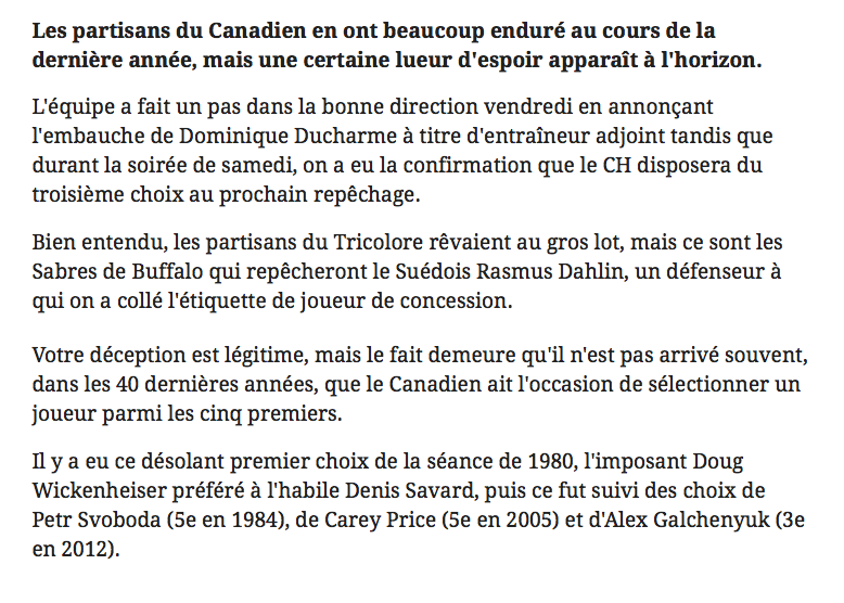 Ducharme...Bouchard...Zadina.. Le TRIO de l'ESPOIR....