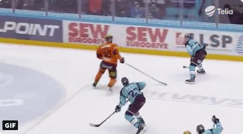 EH BOY...Jesse Ylonen ne va pas en marquer beaucoup des comme ça, dans la LNH...