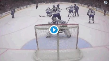 Elias Pettersson...A encore lâché un BOULET...