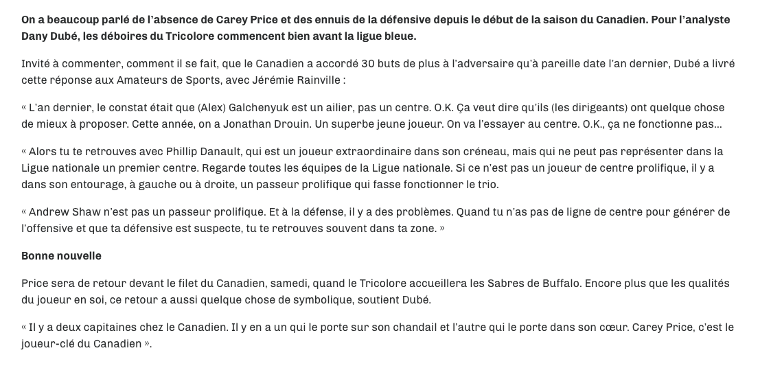 En 5 ans..Marc Bergevin n'a pas été capable....