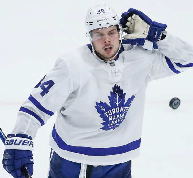 En plus, Auston Matthews est arrogant avec les gardiens...