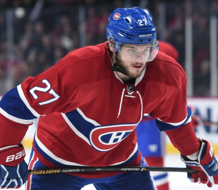 En revenant avec Galchenyuk au centre, le CH...