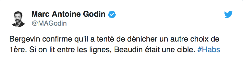 Encore une fois, Bergevin, pensait avoir de quoi de GRATIS...