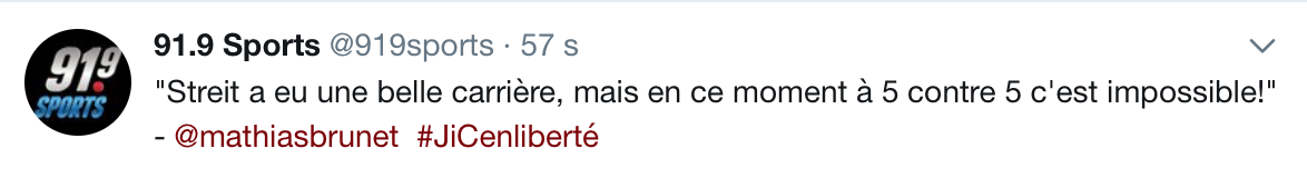 Encore une fois, la panique de Marc Bergevin coûte une niaiserie...