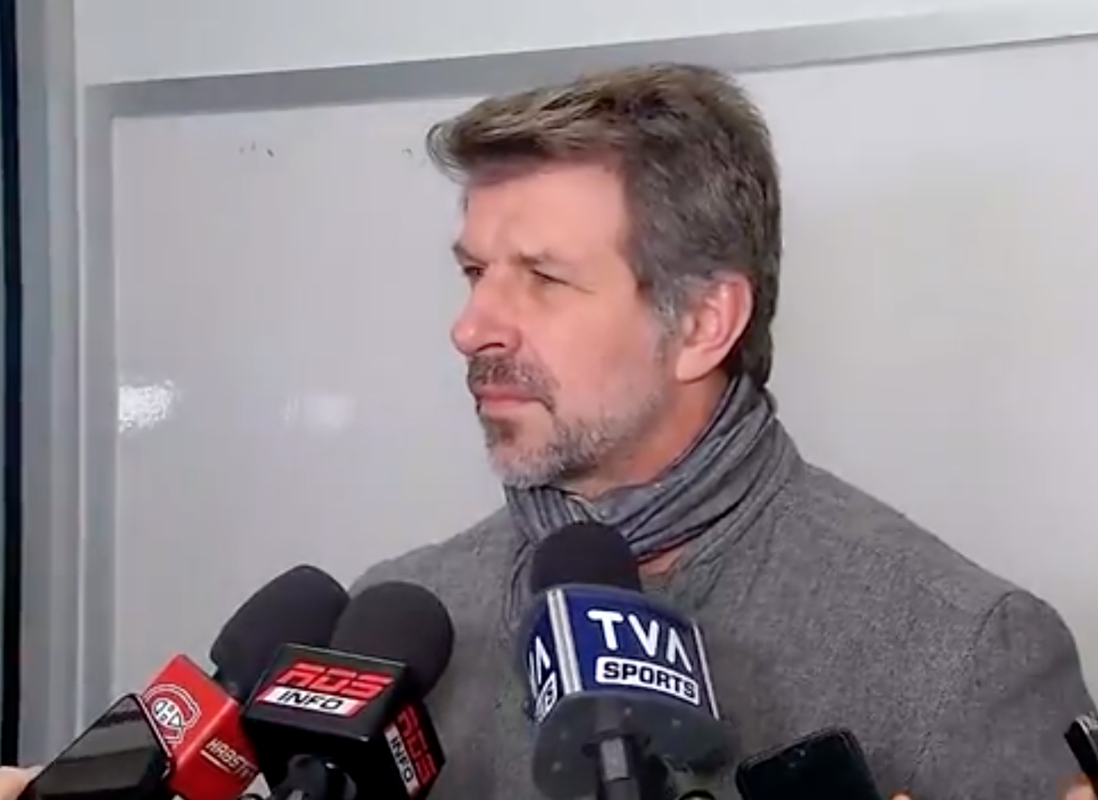 Encore une sortie stratégique de Marc Bergevin aujourd'hui...