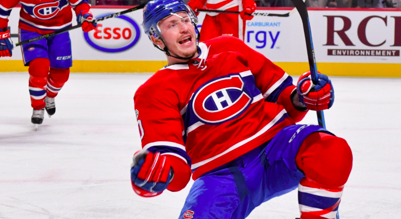 Entre Nicolas Deslauriers et Nikita Scherbak..