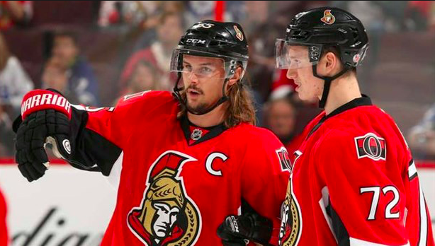 Erik Karlsson se fait HUMILIER par Thomas Chabot à DISTANCE....