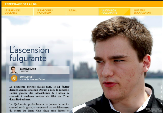 Est-ce que l'ascension FULGURANTE de Jonathan Drouin... A été NÉGATIVE pour lui?